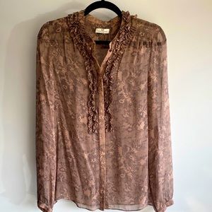 DAY birger et mikkelsen silk pink top